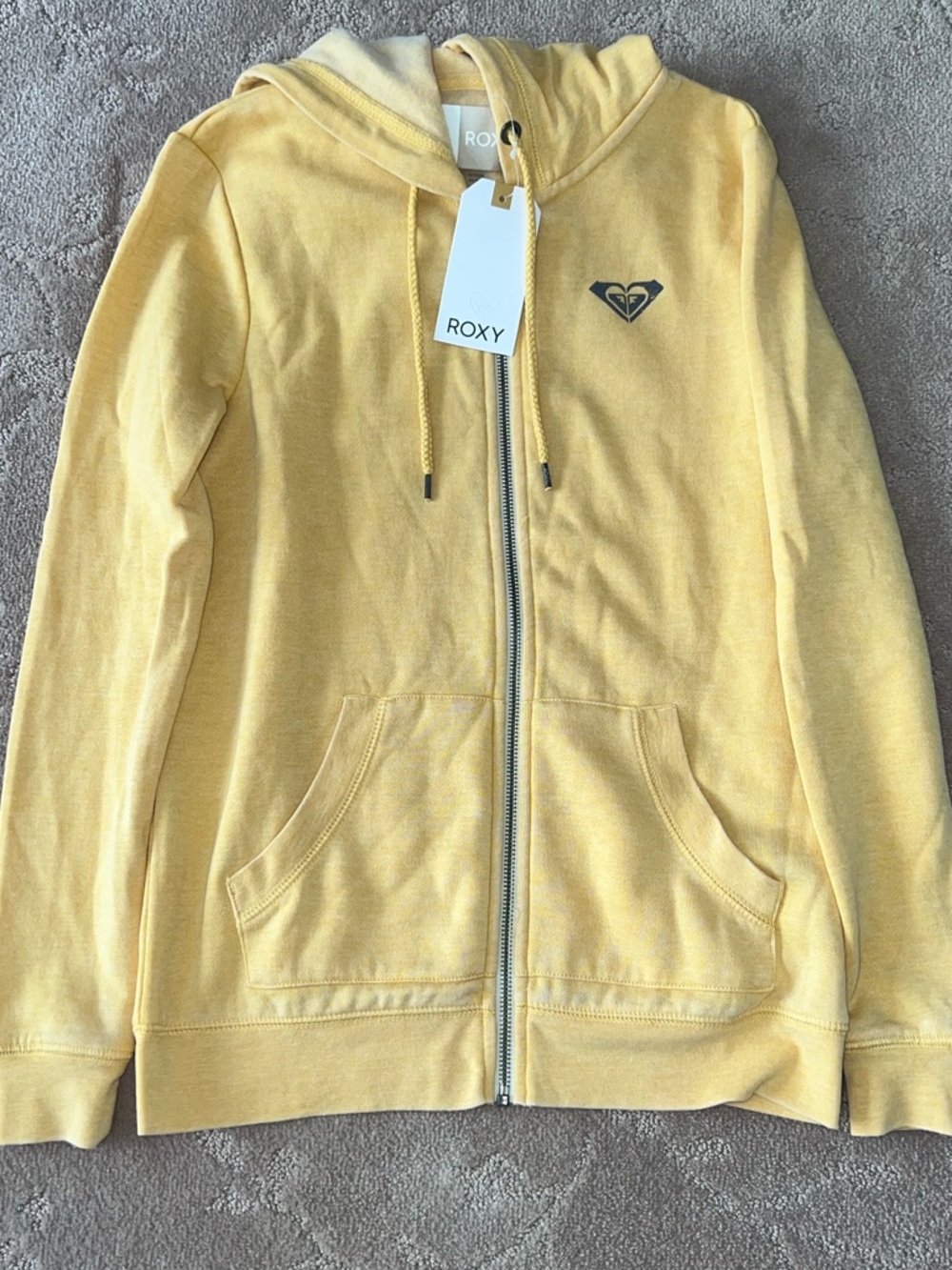 NWT Roxy Zip Up Hoodie Size Xs